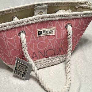 Robin Ruth Pink Cancun Tote